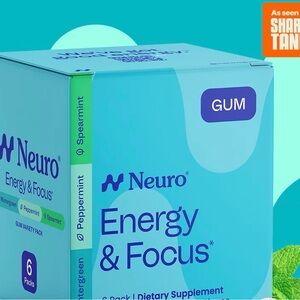 Energy & Focus Spearmint Gum